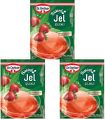 Dr. Oetker Bitkisel Jel Çilek Aromalı 100 Gr 3lü paket