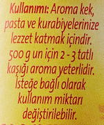 Dr. Oetker Sıvı Aroma Verici Vanilya 38 ml 2li paket
