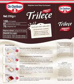 Dr. Oetker Trileçe Böğürtlen Soslu 315 Gr
