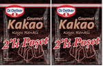 Dr. Oetker Gourmet Kakao (2 x 25gr) 2li paket