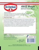 Dr. Oetker Aktif Kuru Maya 90Gr