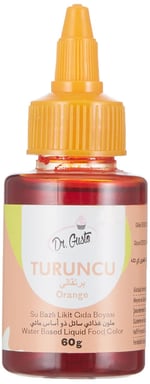 Dr.Gusto Su Bazlı Likit Gıda Boyası 60 Gr Turuncu
