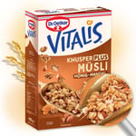 Dr. Oetker Vitalis Bal Bademli Çıtır Müsli 450 Gr