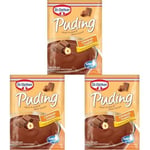 Dr. Oetker Puding Çikolatalı Fındık Aromalı 102 Gr 3lü paket