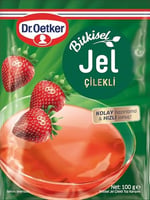 Dr. Oetker Bitkisel Jel Çilek Aromalı 100 Gr