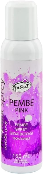 Dr.Gusto Sprey Gıda Boyası 150 Ml Pembe