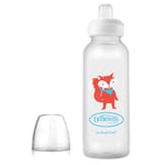 Dr. Brown's 8 oz/250 ml PP Dar Ağız + Sippy Biberon Bardak, Tilki, Tekli Paket