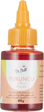 Dr.Gusto Su Bazlı Likit Gıda Boyası 60 Gr Turuncu