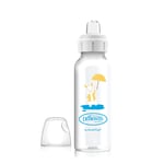 Dr. Brown's 8 oz/250 ml PP Dar Ağız + Sippy Biberon Bardak, Tavşan, Tekli Paket