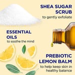 DR.Teals Prebiotic Lemon Balm Shea Sugar Scrub Vücut Peelingi 538GR