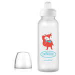 Dr. Brown's 8 oz/250 ml PP Dar Ağız + Sippy Biberon Bardak, Tilki, Tekli Paket