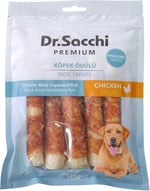 Dr.Sacchi Premium Tavuk Sargılı Genişletilmiş Rulo Tahılsız Köpek Ödülü 5