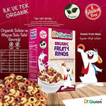 Dr. Gluten Organik Glutensiz Sebze ve Meyve Sulu Halka Tahıl Gevreği
