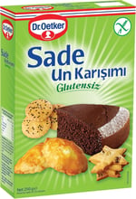 Dr. Oetker Glutensiz Sade Un Karışımı 250 Gr