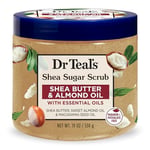 Dr.Teal's Shea Sugar Scrub Shea Butter & Almond Oil Vücut Şeker Peeling 538GR