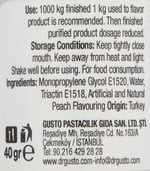 Dr.Gusto Aroma Verici Şeftali 40 Gr