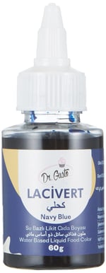Dr.Gusto Su Bazlı Likit Gıda Boyası 60 Gr Lacivert
