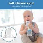 Dr. Brown's 8 oz/250 ml PP Dar Ağız + Sippy Biberon Bardak, Tavşan, Tekli Paket
