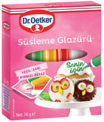 Dr. Oetker Süsleme Glazürü 76 Gr