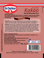 Dr. Oetker Gourmet Kakao (2 x 25gr) 2li paket
