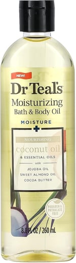Dr Teal'S Hindistan Cevizi Yağlı Nemlendirici Banyo Ve Vücut Yağı 260Ml