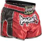 Dragon Do Muay Thai Şort Retro - Kickboks, Muay Thai, MMA Eğitimi için Tasarlandı - Maksimum Esneklik