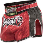 Dragon Do Muay Thai Şort Retro - Kickboks, Muay Thai, MMA Eğitimi için Tasarlandı - Maksimum Esneklik