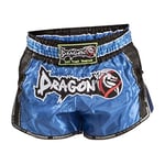 Dragon Do Muay Thai Şort Retro - Kickboks, Muay Thai, MMA Eğitimi için Tasarlandı - Maksimum Esneklik