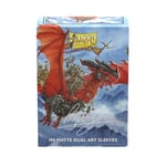 Dragon Shield | Mat Sanat Kolları | The Raid | 100 CT - Pürüzsüz ve Sağlam Premium TCG Kollar | Pokemon, One Piece ve Magic the Gathering ile Uyumlu