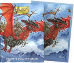 Dragon Shield | Mat Sanat Kolları | The Raid | 100 CT - Pürüzsüz ve Sağlam Premium TCG Kollar | Pokemon, One Piece ve Magic the Gathering ile Uyumlu