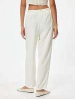 Drawstring High Rise Pants