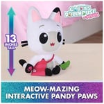 DREAMWORKS GABBY'S DOLLHOUSE: FİLM - Etkileşimli Peluş Panda Patisi, 33 cm, Çanta ve Aksesuarlı, 3 Yaş ve Üzeri Çocuklar için
