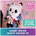 DREAMWORKS GABBY'S DOLLHOUSE: FİLM - Etkileşimli Peluş Panda Patisi, 33 cm, Çanta ve Aksesuarlı, 3 Yaş ve Üzeri Çocuklar için