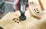 Dremel 565 Çok Amaçlı Alçıpan ve Ahşap Kesme Kiti, 1 Kesme Kılavuzu, 2 Alçıpan Kesim Aksesuarı (560), 1 Çok Amaçlı Kesim Aksesuarı (561) Dahil