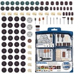 Dremel 723 EZ SpeedClic Çok Amaçlı Aksesuar Seti, 100'lü