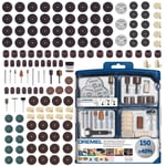 Dremel 724 EZ SpeedClic Çok Amaçlı Aksesuar Seti, 150'li
