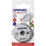 Dremel SC456 EZ SpeedClic Metal Kesme Diski, 38 mm, 5'li