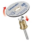 Dremel SC456B EZ SpeedClic Metal Kesme Diski, 38 mm, 12'li