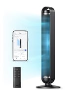 DREO 42 İnç Akıllı Kule Tipi Fan, 9 m/s Yüksek Hızlı Serinletme, 9 Hız Kademesi, 25 dB, 4 Çalışma Modu, 90° Salınım, 12 Saat Zamanlayıcı, Wi-Fi/Alexa/Uzaktan Kumanda Desteği