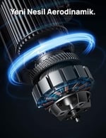 DREO 42 İnç Akıllı Kule Tipi Fan, 9 m/s Yüksek Hızlı Serinletme, 9 Hız Kademesi, 25 dB, 4 Çalışma Modu, 90° Salınım, 12 Saat Zamanlayıcı, Wi-Fi/Alexa/Uzaktan Kumanda Desteği
