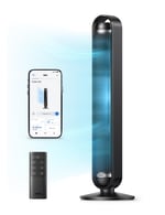 DREO 42 İnç Akıllı Kule Tipi Fan, 9 m/s Yüksek Hızlı Serinletme, 9 Hız Kademesi, 25 dB, 4 Çalışma Modu, 90° Salınım, 12 Saat Zamanlayıcı, Wi-Fi/Alexa/Uzaktan Kumanda Desteği