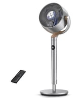 Dreo Yatak Odası için Ayaklı Fan, 8 Hız & 6 Mod, 23 dB Ultra Sessiz Motor, 120° Yatay/Dikey Salınım, 26m Rüzga Mesafesi, Zamanlayıcı & Uzaktan Kumanda, T - Seçenekler: 28D x 28G x 105.3Y santimetre...