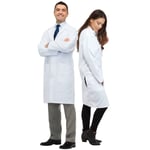 Dress Up America Unisex Doktor Laboratuvar Önlüğü Yetişkinler - Doktor Laboratuvar Önlüğü Yetişkinler