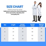 Dress Up America Unisex Doktor Laboratuvar Önlüğü Yetişkinler - Doktor Laboratuvar Önlüğü Yetişkinler