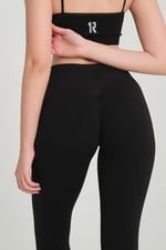 Drop Serisi Kalçası Büzgülü Push Up Kalça Şekillendirici Kadın Spor Fitness Tayt