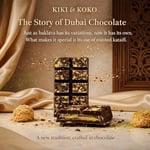 Dubai Çikolatası - Antep Fıstıklı ve Portakal Dolgulu Bitter Çikolata (185g) – El Yapımı, Çıtır Kadayıflı ve Fıstık Kremalı Gurme Lezzet (2’li Paket)