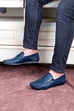 Ducavelli Artsy Hakiki Deri Erkek Günlük Ayakkabı, Rog Loafer Ayakkabı