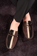 Ducavelli Colore Hakiki Deri Erkek Günlük Ayakkabı, Loafer Ayakkabı, Hafif Ayakkabı, Süet Loafer