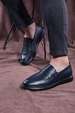 Ducavelli Frio Hakiki Deri Erkek Günlük Ayakkabı, Loafer Günlük Ayakkabı