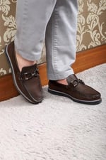 Ducavelli Gela Hakiki Deri Erkek Günlük Ayakkabı Loafer Ayakkabı